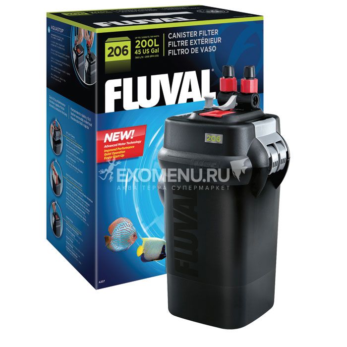 Канистровый фильтр Fluval 206