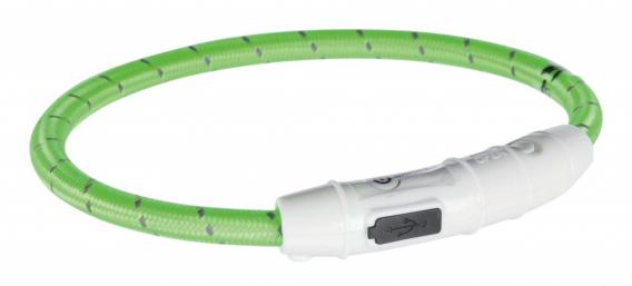 Мигающее кольцо для собак USB