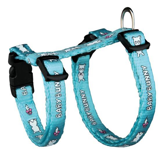 Шлейка с поводком для крольчат