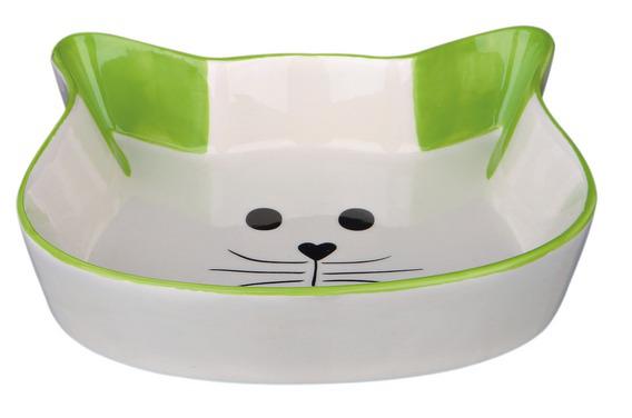 Миска керамическая Cat face
