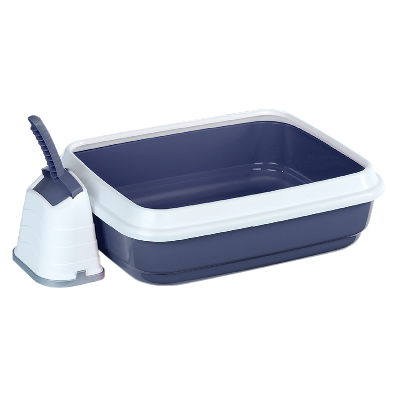 IMAC DUO туалет д/кошек с бортом и совком 59х40х28см, фото №3 IMAC DUO туалет д/кошек с бортом и совком 59х40х28см, фото №3