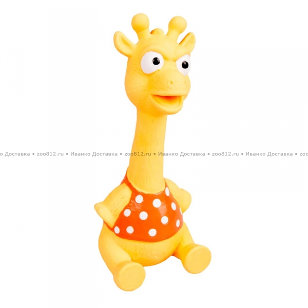 Karlie Flamingo игрушка «Сидящий Жираф» для собак