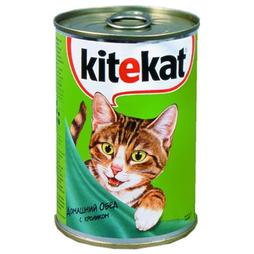 Kitekat консервы для кошек с кроликом