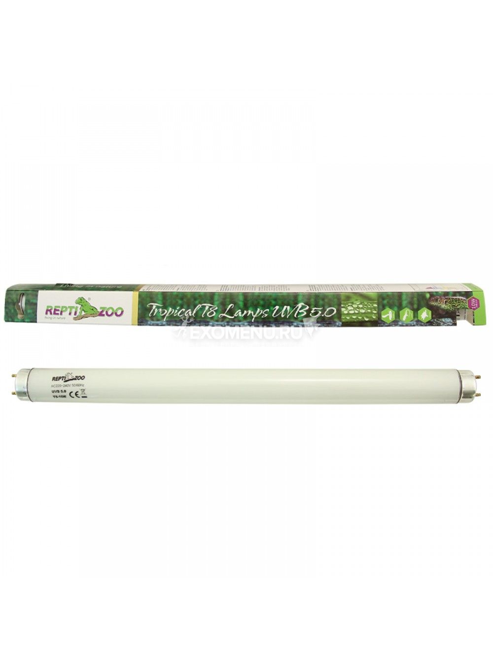 Лампа УФ T8 ReptiSol Tropical 5.0 LL5018, 18Вт, Repti-Zoo