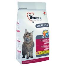 1st Choice Sterilized Сухой корм для стерилизованных взрослых кошек (с курицей и бататом)