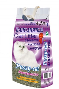 Комкующийся наполнитель, 4,5л