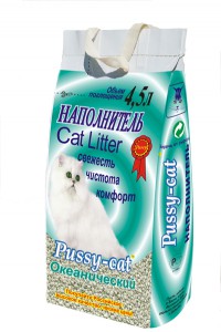 Впитывающий "Океанический" наполнитель, 4,5л