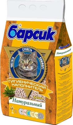Барсик древесный наполнитель 