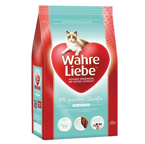 Wahre Liebe Mollige сухой корм для стерилизованных кошек и с лишним весом