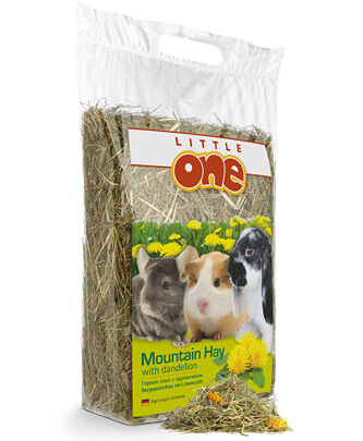 Mealberry Little One «Горное с одуванчиком» сено для грызунов