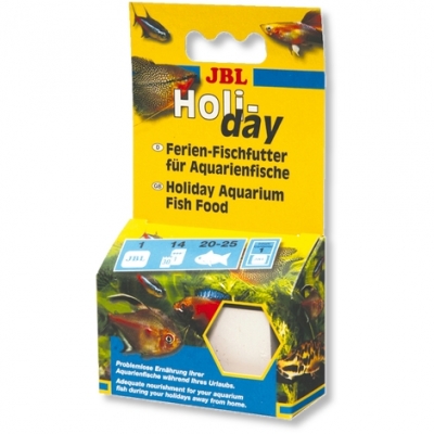 JBL Holiday - Корм для рыб на время отпуска, 33 г.