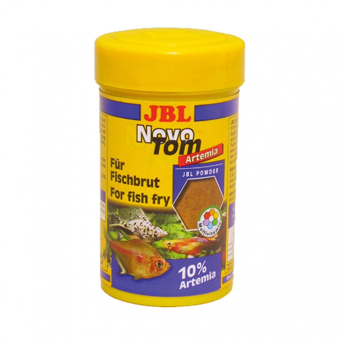 JBL NovoTom Artemia - Пылевидный корм для мальков с артемией, 100 мл. (60 г.)