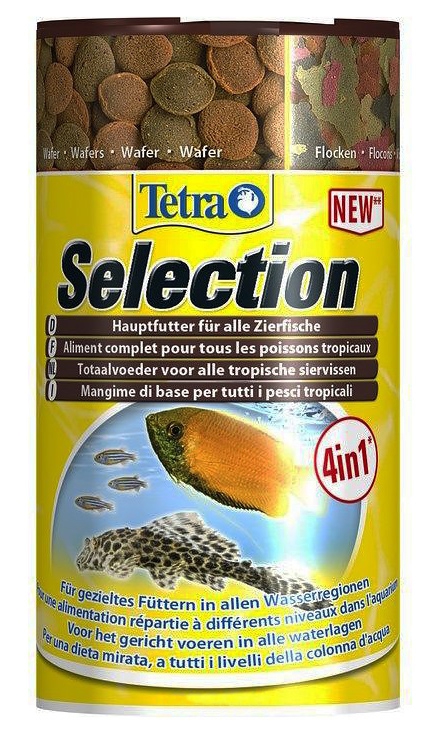 Корм Tetra Selection 100 мл (4 вида корма)