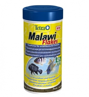 Корм восточноафриканских цихлид Tetra Malawi Flakes 250 ml