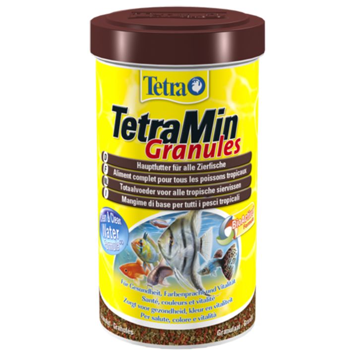 Корм для всех видов рыб  Tetra Min Granules 500ml