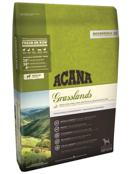 Acana Regionals Grassland корм для собак с ягненком