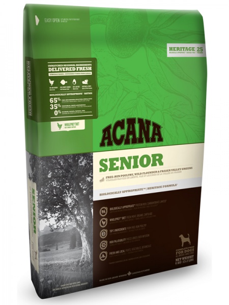 Acana HERITAGE Senior корм для пожилых собак