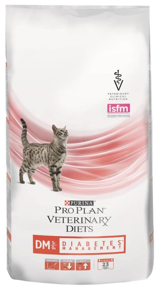 Корм Purina Pro Plan (вет. корма) для кошек при диабете (DM)