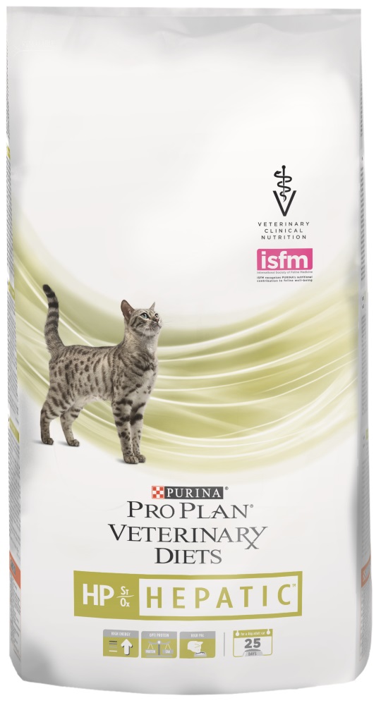 Корм Purina Pro Plan (вет. корма) для кошек при заболевании печени (HP)