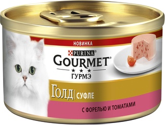 Gourmet паштет для кошек с курицей, Gold Mousse with Chicken