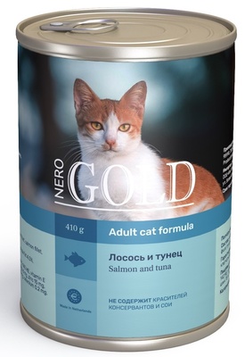 Консервы для кошек "Лосось и тунец"