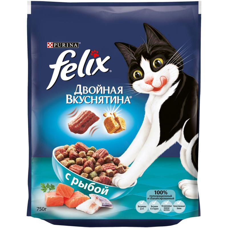 Корм Felix сухой корм для кошек 
