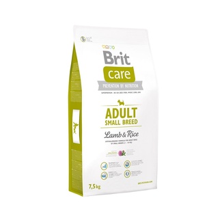 Корм Brit care для собак малых пород до 10 кг с ягненком и рисом, Adult Small Breed Lamb&Rice