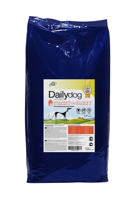 Корм DailyDog для взрослых собак средних и крупных пород с индейкой и ячменем , ADULT MEDIUM&LARGE BREED Turkey and barley