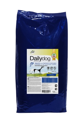 Корм DailyDog для взрослых собак средних и крупных пород с рыбой и картофелем , ADULT MEDIUM&LARGE BREED Fish and Potatoes