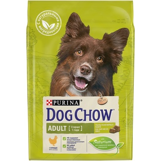 Корм Dog Chow для взрослых собак, с курицей, Adult Chicken