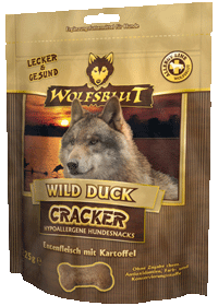 Wolfsblut WILD DUCK Крекеры для собак Утка с картофелем 225гр