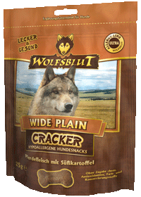 Wolfsblut WIDE PLAIN Крекеры для собак Конина и батат 225гр