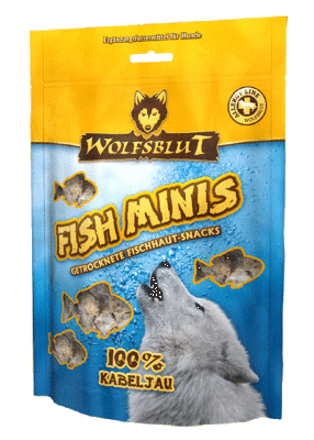 Wolfsblut FISH MINIS KABELJAU Снеки рыбные Треска 100гр