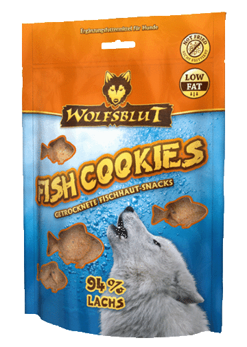 Wolfsblut FISH COOKIES LACHES Снеки рыбные Печенье Лосось 150гр
