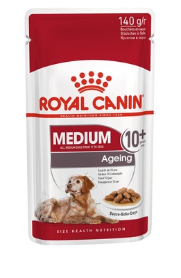 Royal Canin Кусочки в соусе для пожилых собак средних пород старше 10 лет