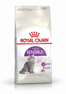 Корм Royal Canin для кошек с чувствительным пищеварением (1-7 лет), Sensible 33
