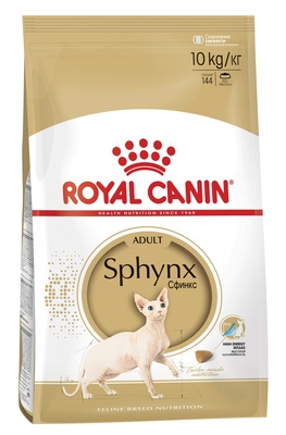 Корм Royal Canin для сфинксов (1-10 лет), Sphynx