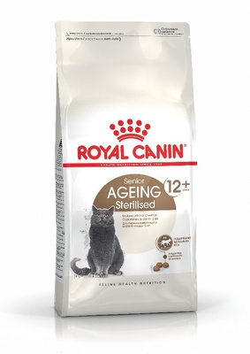 Корм Royal Canin для кастрированных кошек и котов старше 12 лет, Sterilized 12+
