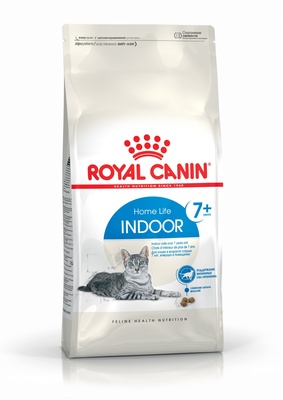 Корм Royal Canin для пожилых домашних кошек (7-12 лет), Indoor 7+