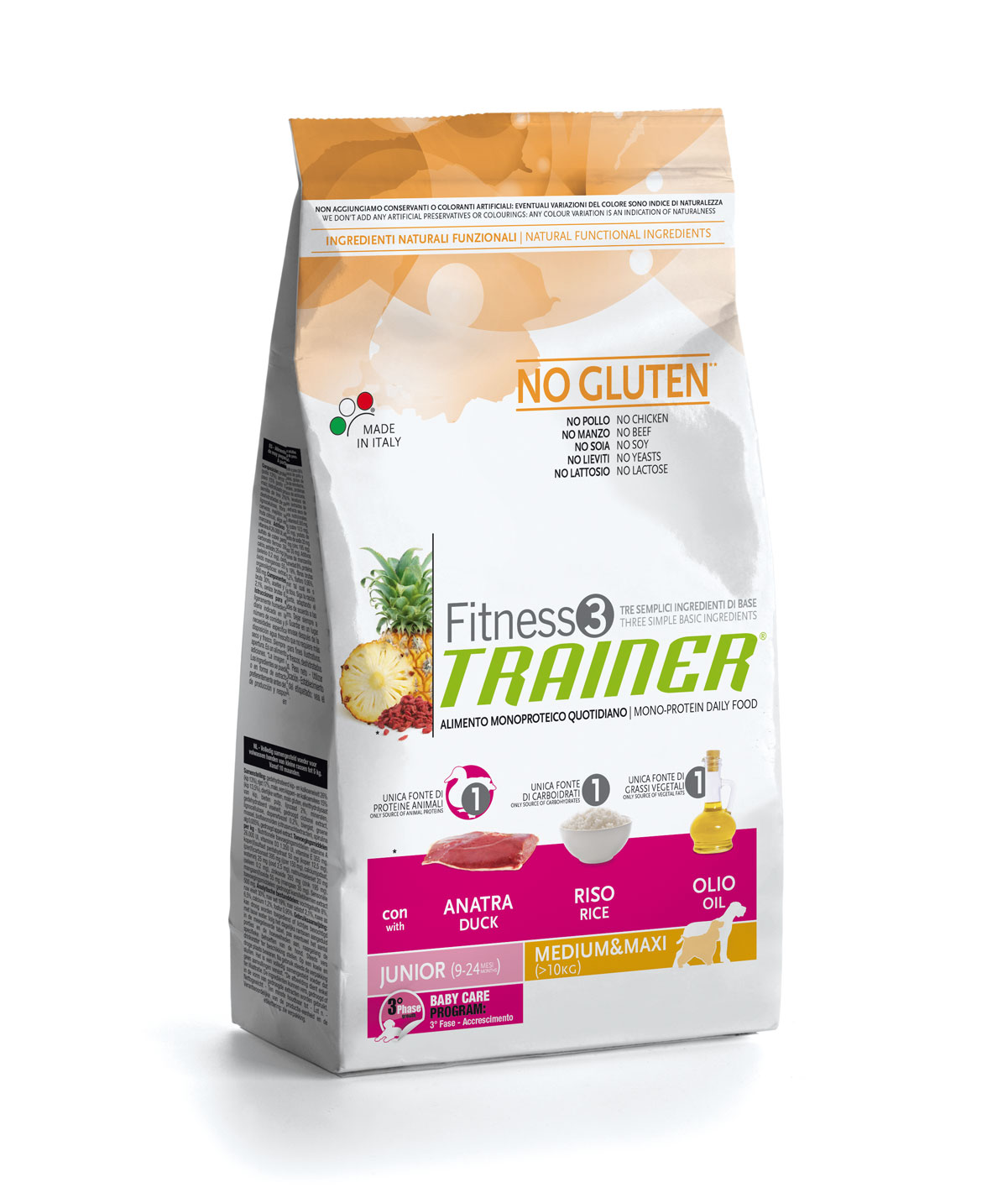 Trainer Fitness Junior MINI/MEDIUM для щенков мелких и средних пород утка, рис.
