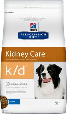 Hill's Prescription Diet k/d Kidney Care сухой диетический, для собак при профилактике заболеваний почек