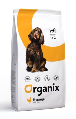 Organix корм для собак, с курицей и рисом, Adult Dog Chicken