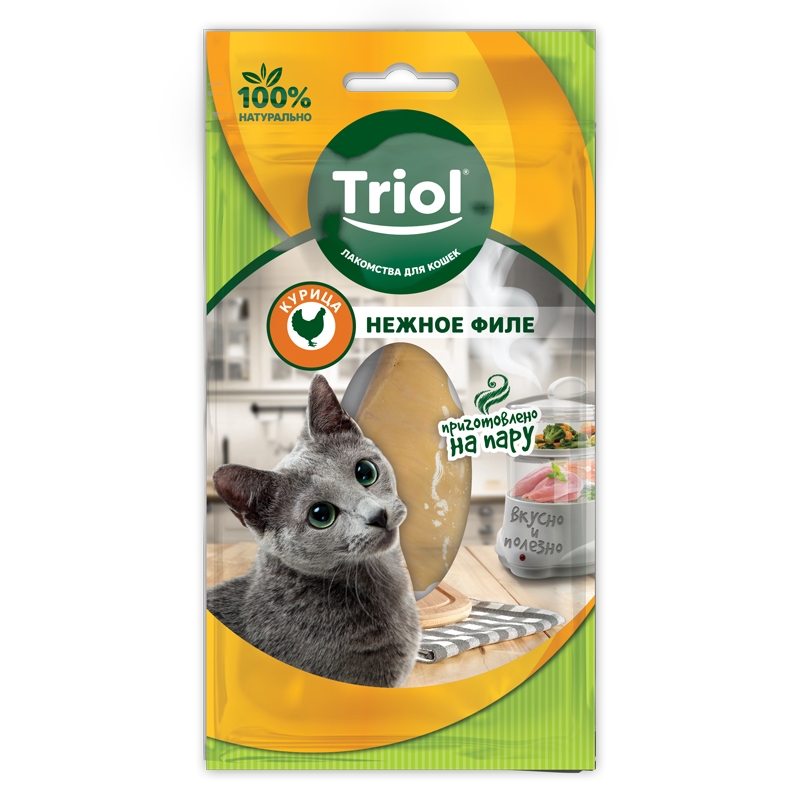Нежное филе курицы для кошек, 20г