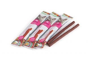 TiTBiT Колбаски мясные для кошек Active Cat с говядиной и сыром