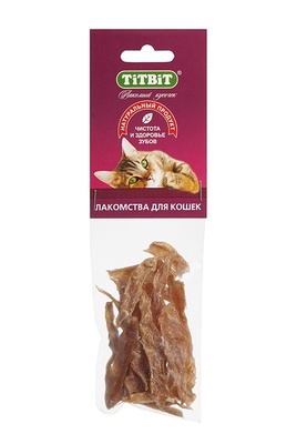 TiTBiT Филе куриное (соломка) для кошек