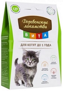 Деревенские Лакомства Вита для котят до 1 года