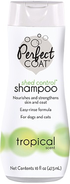 8in1 Shampoo Shed Control Tropical Mist шампунь против линьки для собак 473 мл