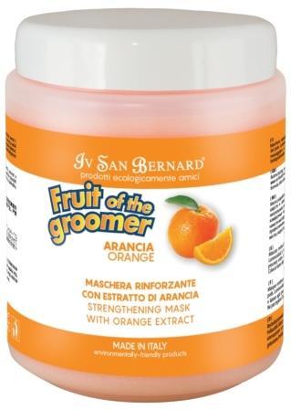 ISB Fruit of the Grommer Orange Восстагавливающая маска для слабой выпадающей шерсти с силиконом