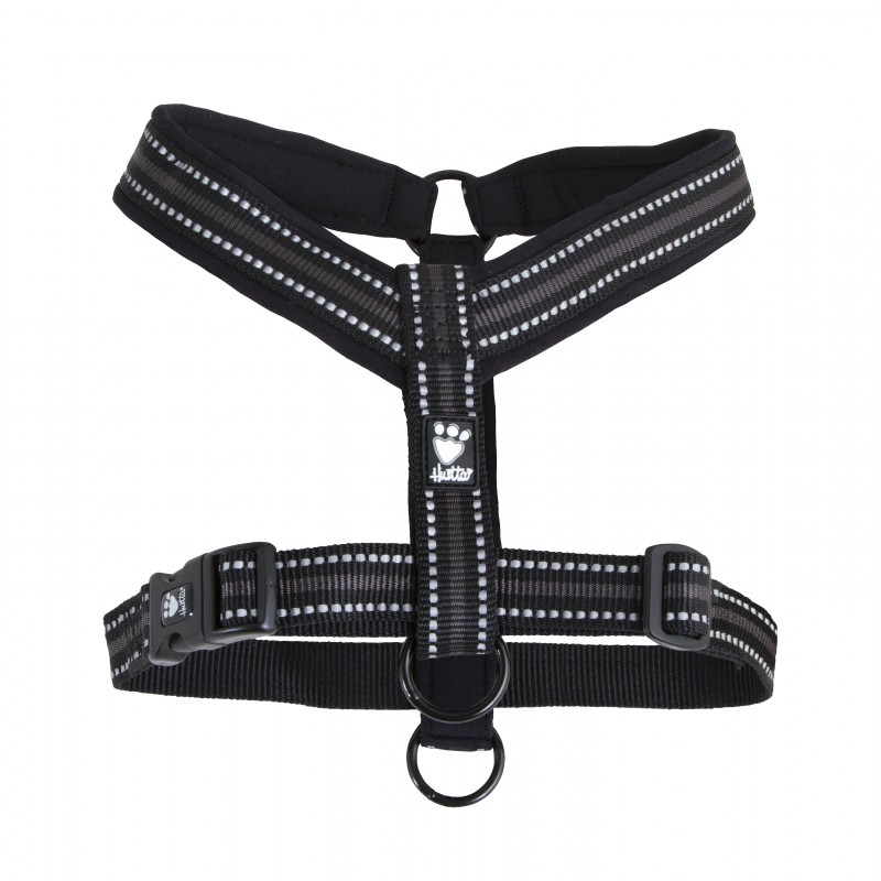 Шлейка Hurtta Y-Padded Harness цвет Черный