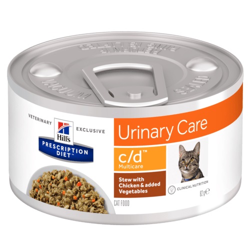 Рагу для кошек Hill's Prescription Diet c/d Multicare с курицей и овощами